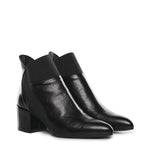 Stivaletto in pelle C41 NERO/NERO UAU 