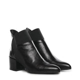 Stivaletto in pelle C41 NERO/NERO UAU 