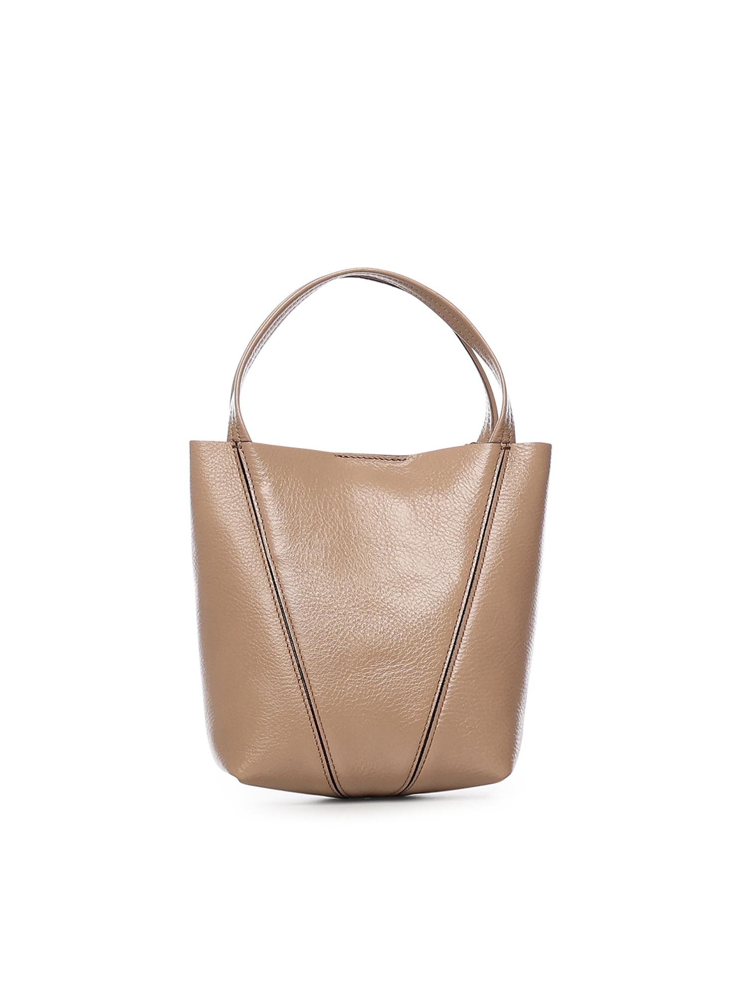 Tote bag piccola Chloé Spin in pelle CH25SS812N84 527 CHLOÉ 
