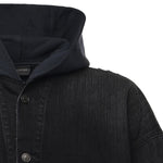 Giacca Hybrid con cappuccio 850703 TTW671037 BALENCIAGA 