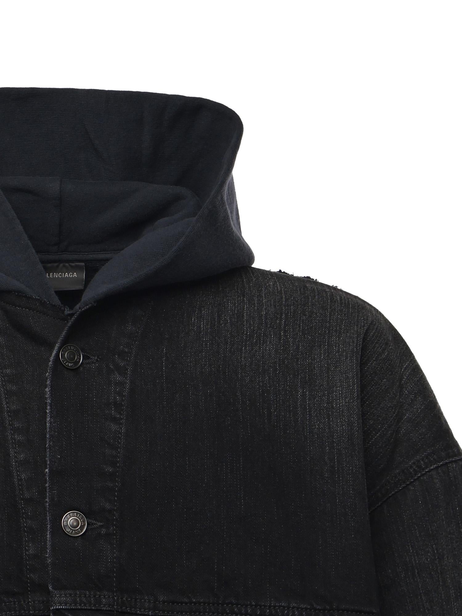 Giacca Hybrid con cappuccio 850703 TTW671037 BALENCIAGA 