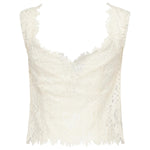 Top in pizzo Waverly CT2242 CREAM FOR LOVE & LEMONS 