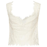 Top in pizzo Waverly CT2242 CREAM FOR LOVE & LEMONS 
