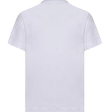 T-shirt in cotone con logo TSW00550AJ00029 100 JACQUEMUS 