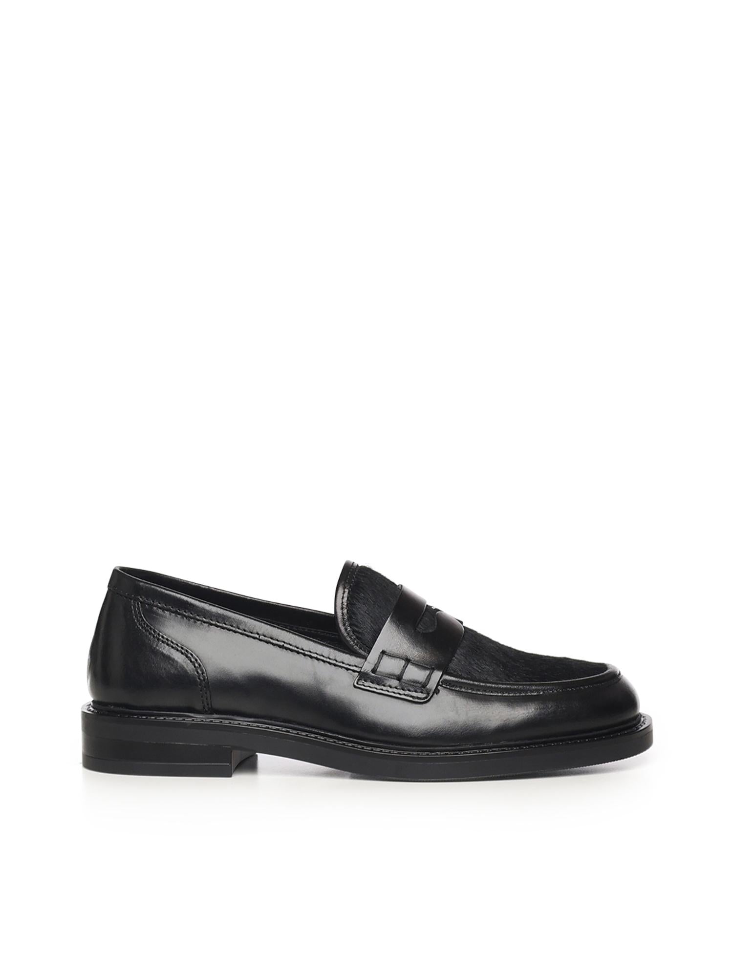 Mocassini Libra Combi in pelle A56073 NERO CARMENS 