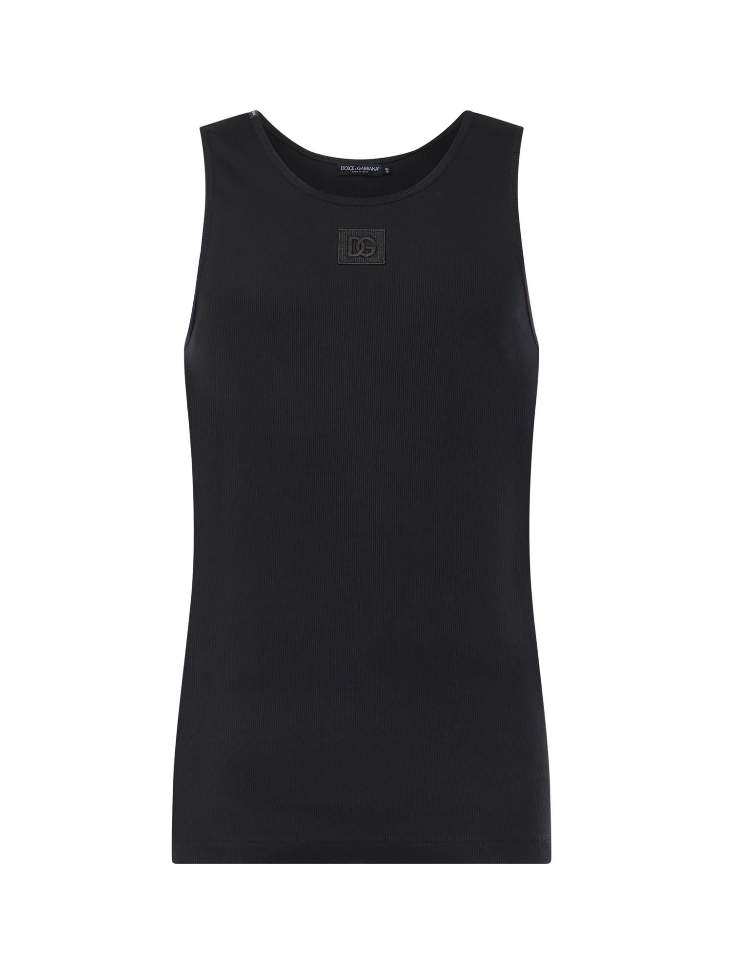 Canotta a costine G8QG9Z FU7AVN0000 DOLCE & GABBANA 