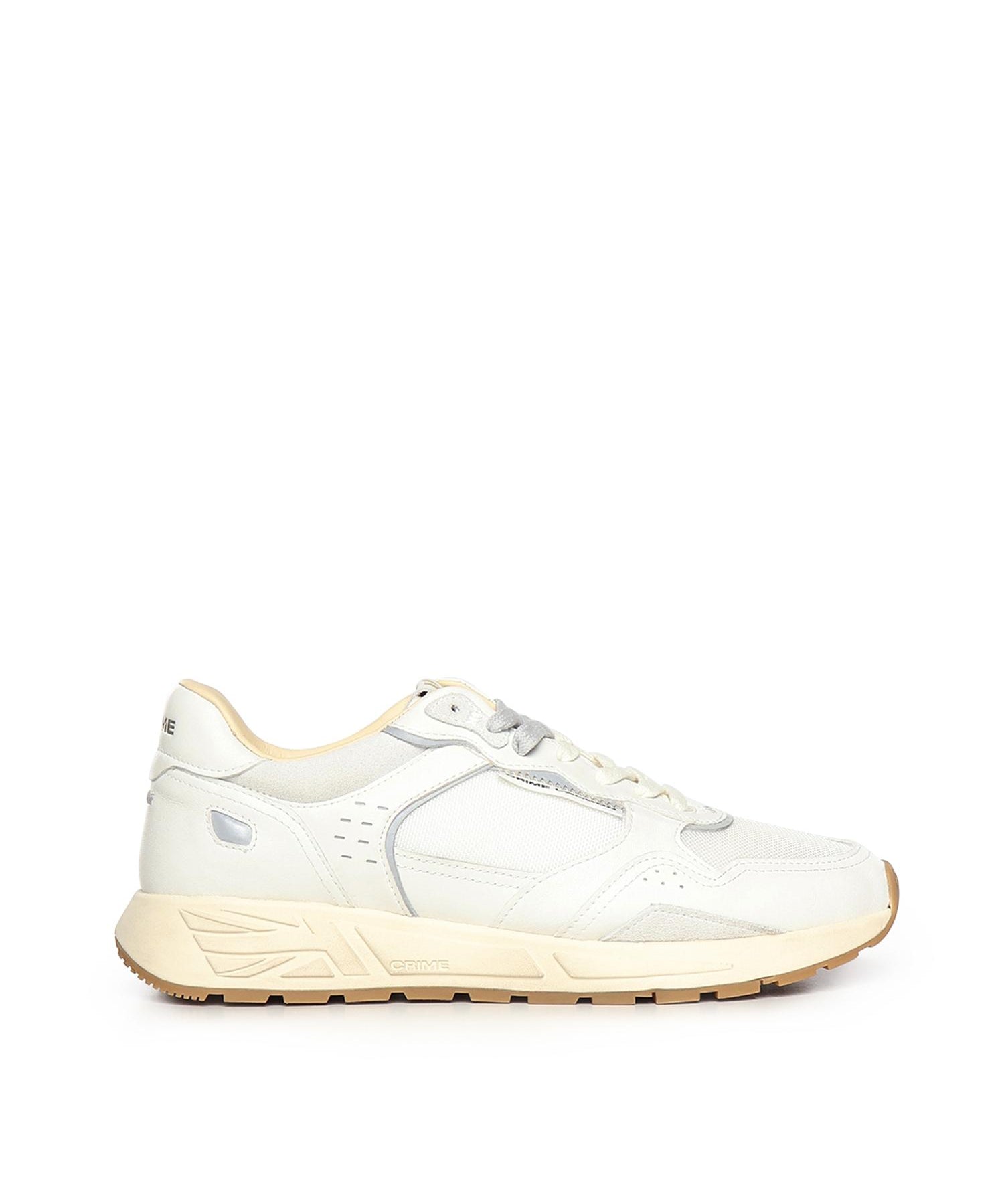 Sneaker Rush in pelle 19600PP8B WHITE CRIME LONDON 