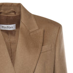 Blazer Olimpia  in cammello zibellinato 2521046012600 001 MAX MARA 