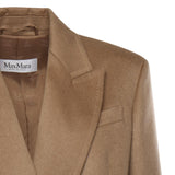 Blazer Olimpia  in cammello zibellinato 2521046012600 001 MAX MARA 