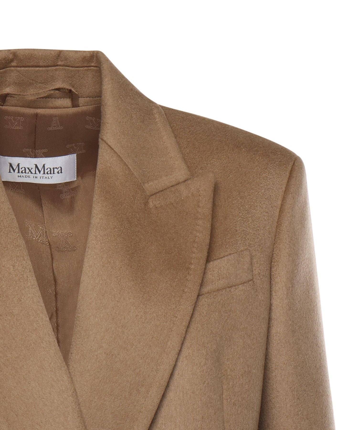 Blazer Olimpia  in cammello zibellinato 2521046012600 001 MAX MARA 