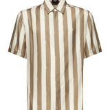 Camicia in seta Pequin FS0795 AU6ZF1QYZ FENDI 