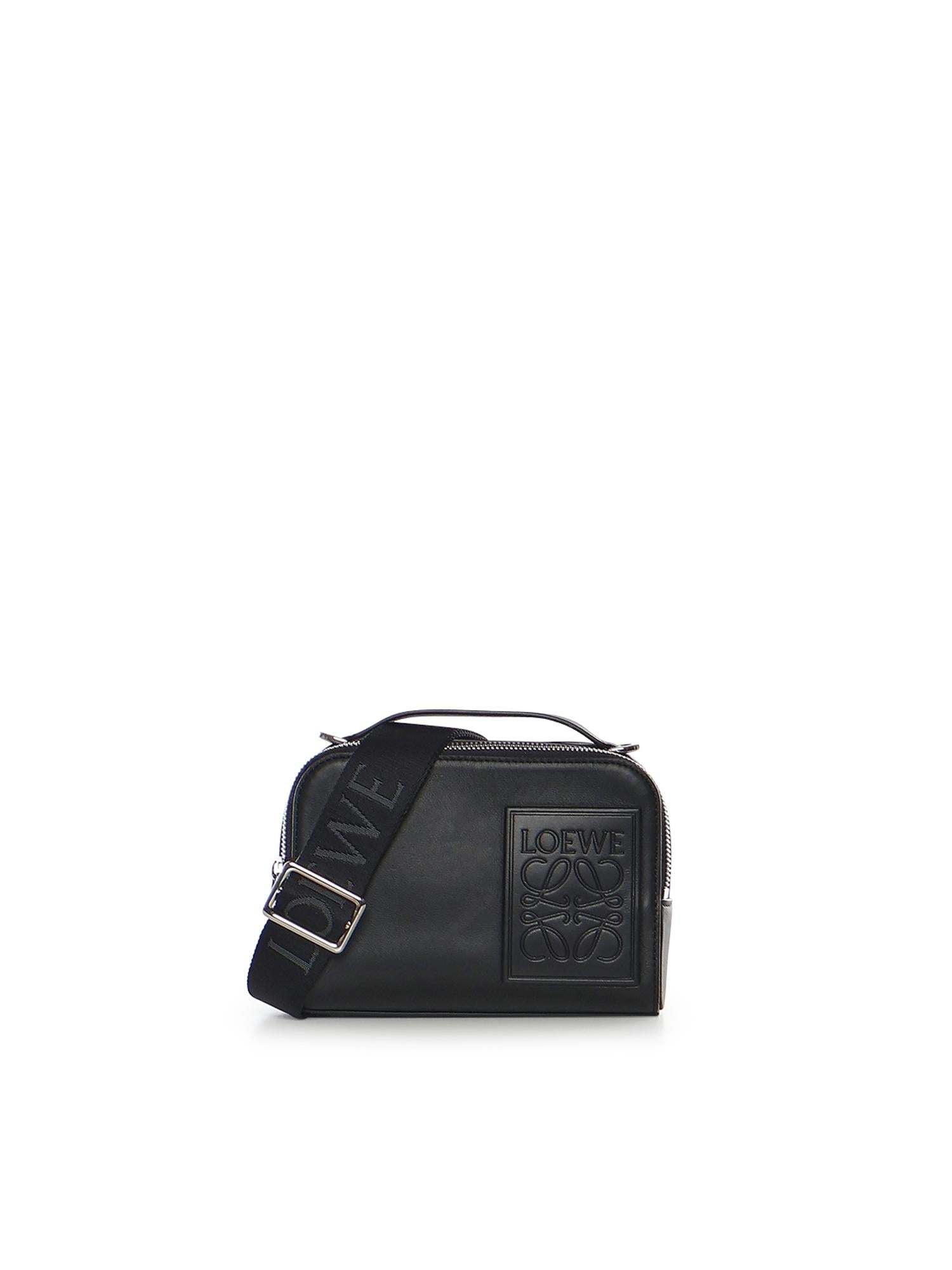 Borsa a tracolla Camera mini in pelle di vitello C565R41X05 1100 LOEWE 