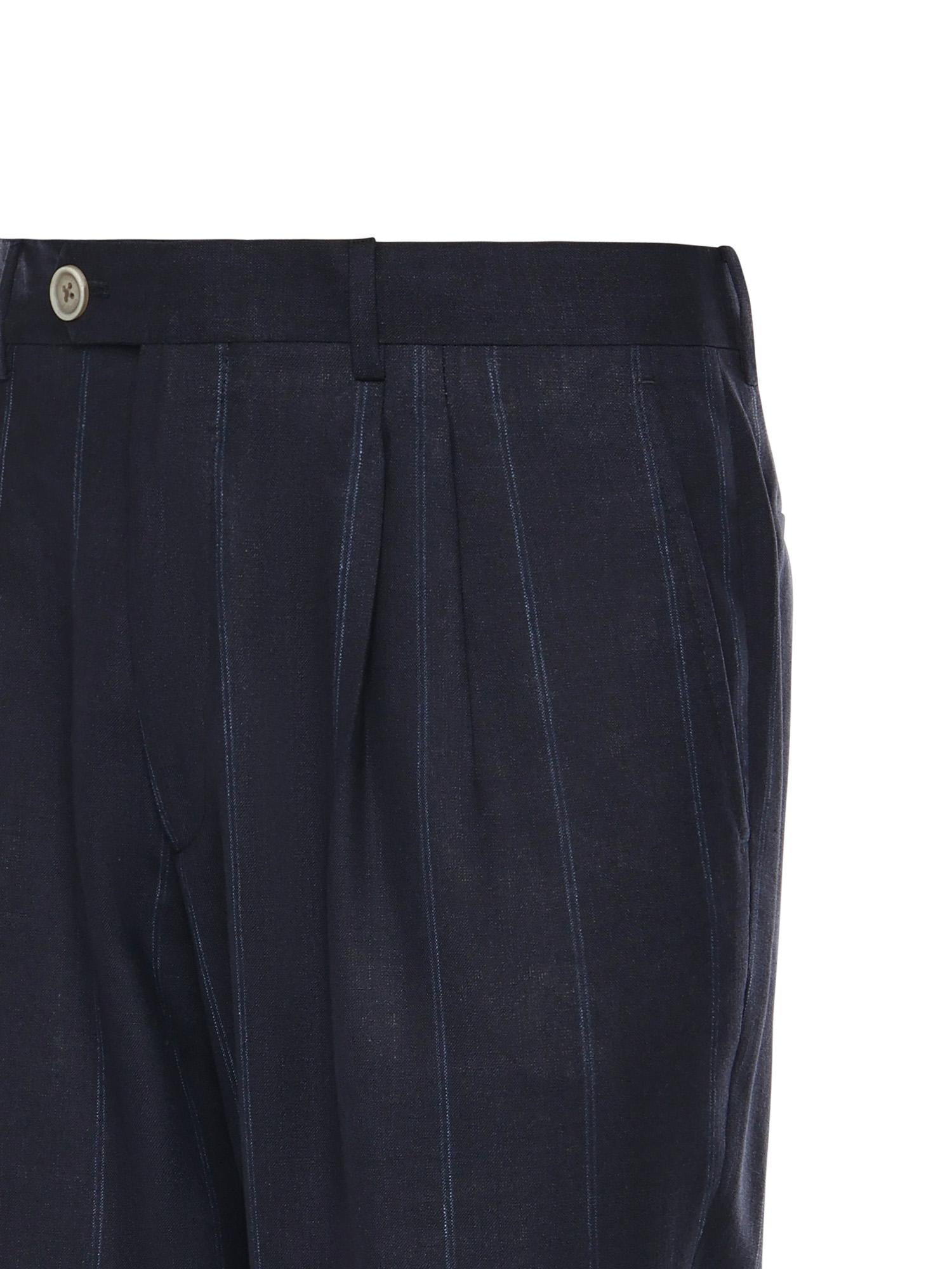 Abito monopetto gessato M75ABUD01TES0M091 11 ELEVENTY 