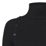 Maglione con bottoni obliqui 425MPU258FI001 9999 COURREGES 