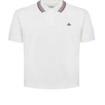 Polo cropped in cotone 1H010004 J00AUA401 VIVIENNE WESTWOOD 