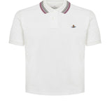 Polo cropped in cotone 1H010004 J00AUA401 VIVIENNE WESTWOOD 
