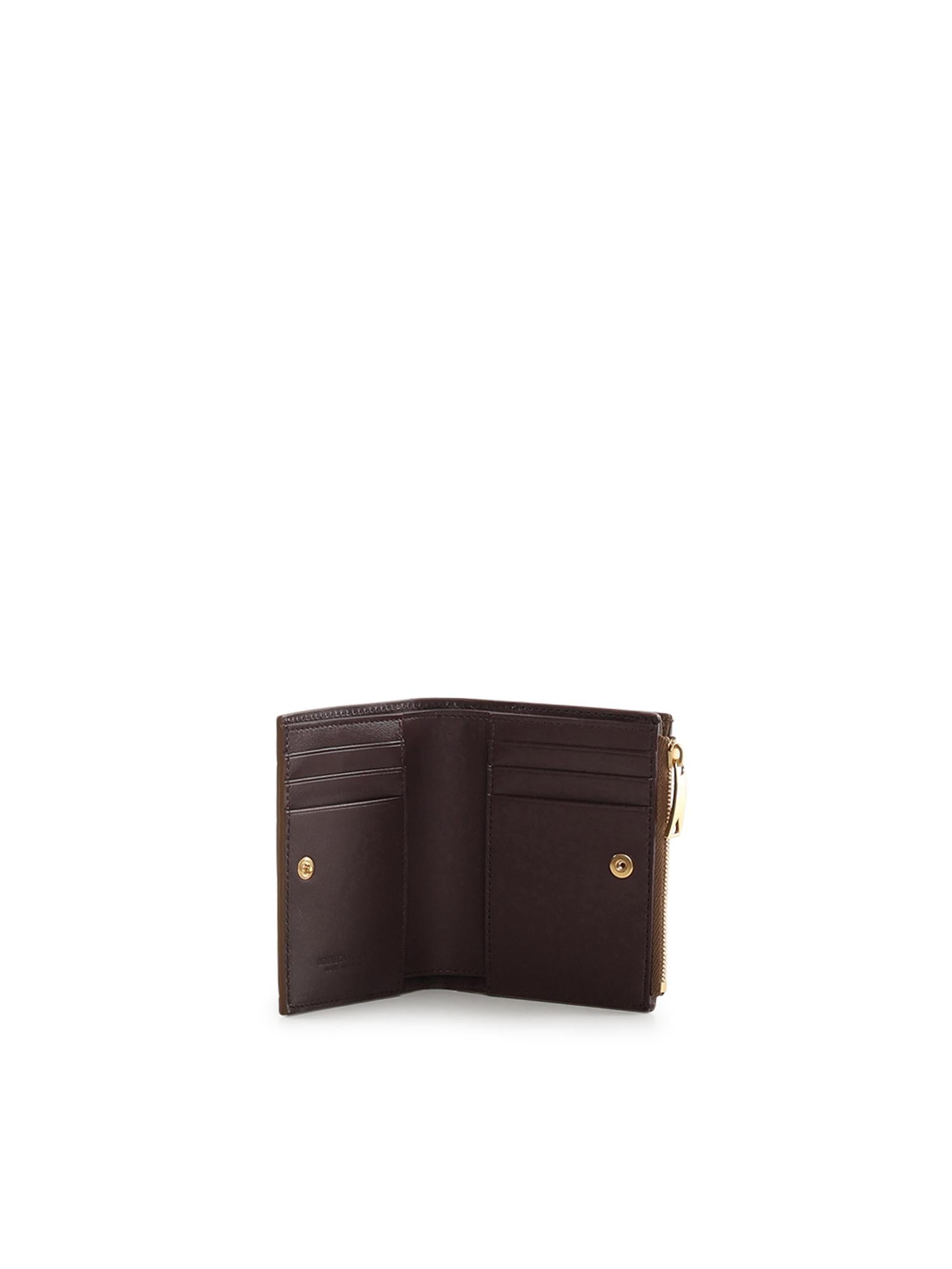 Portafoglio Intrecciato bi-fold piccolo 742330 V2ZL32827 BOTTEGA VENETA 