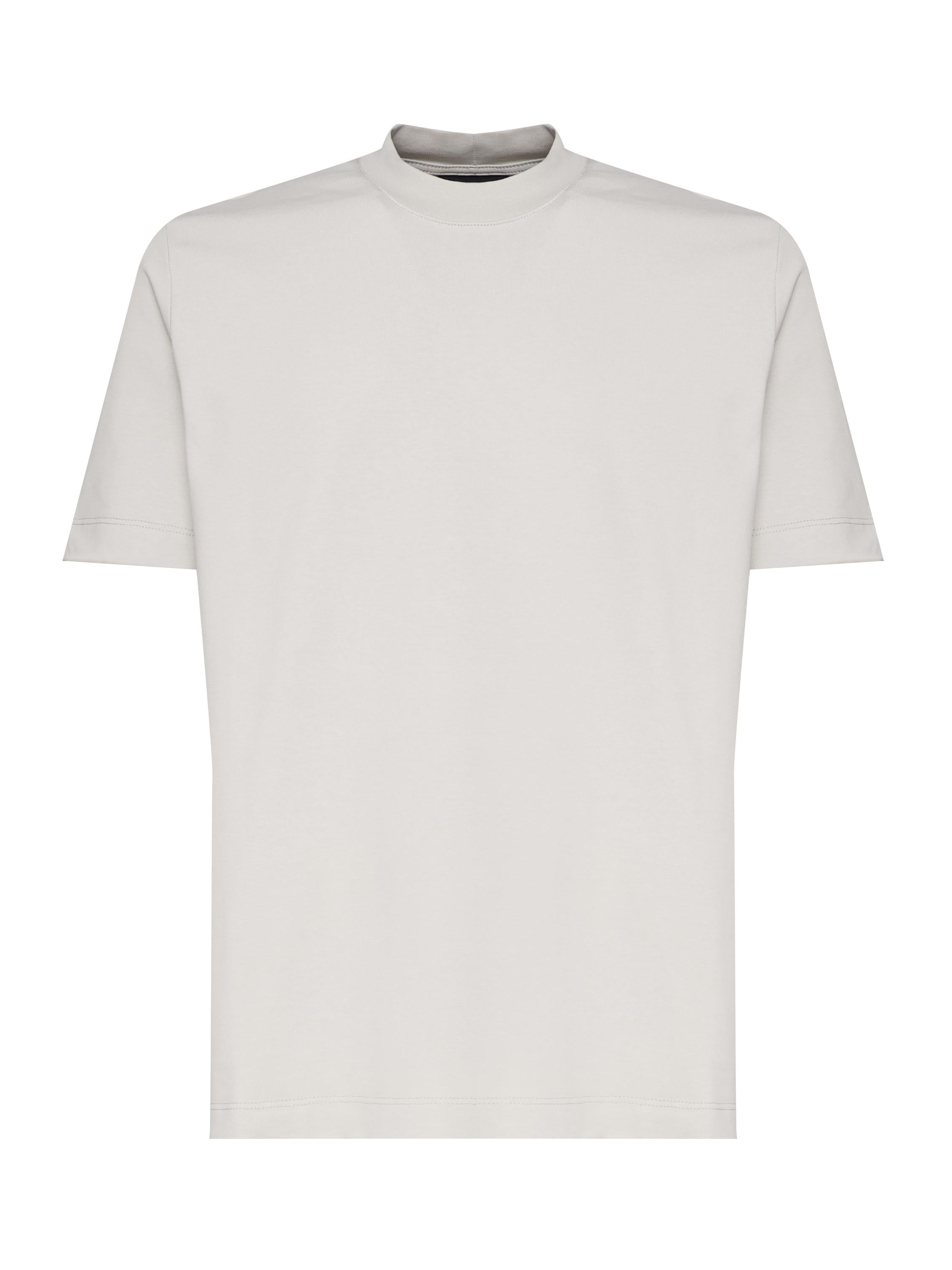 T-shirt Fuego in premium cotton FUEGO BEIGE SCURO GIULIANO GALIANO 