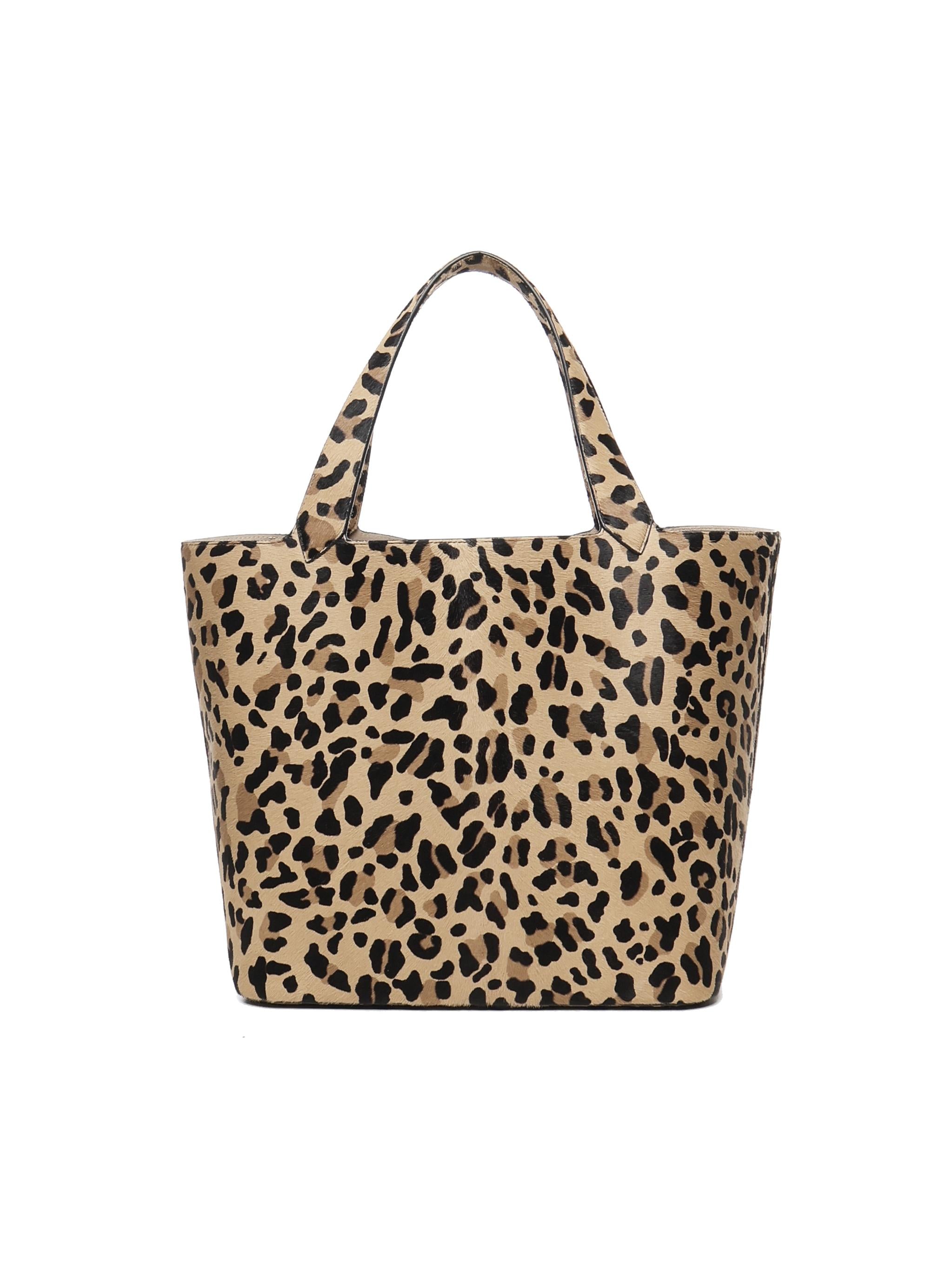 Borsa Le Cabas in cavallino leopardato AA1S15042CA329 157 ALAIA 