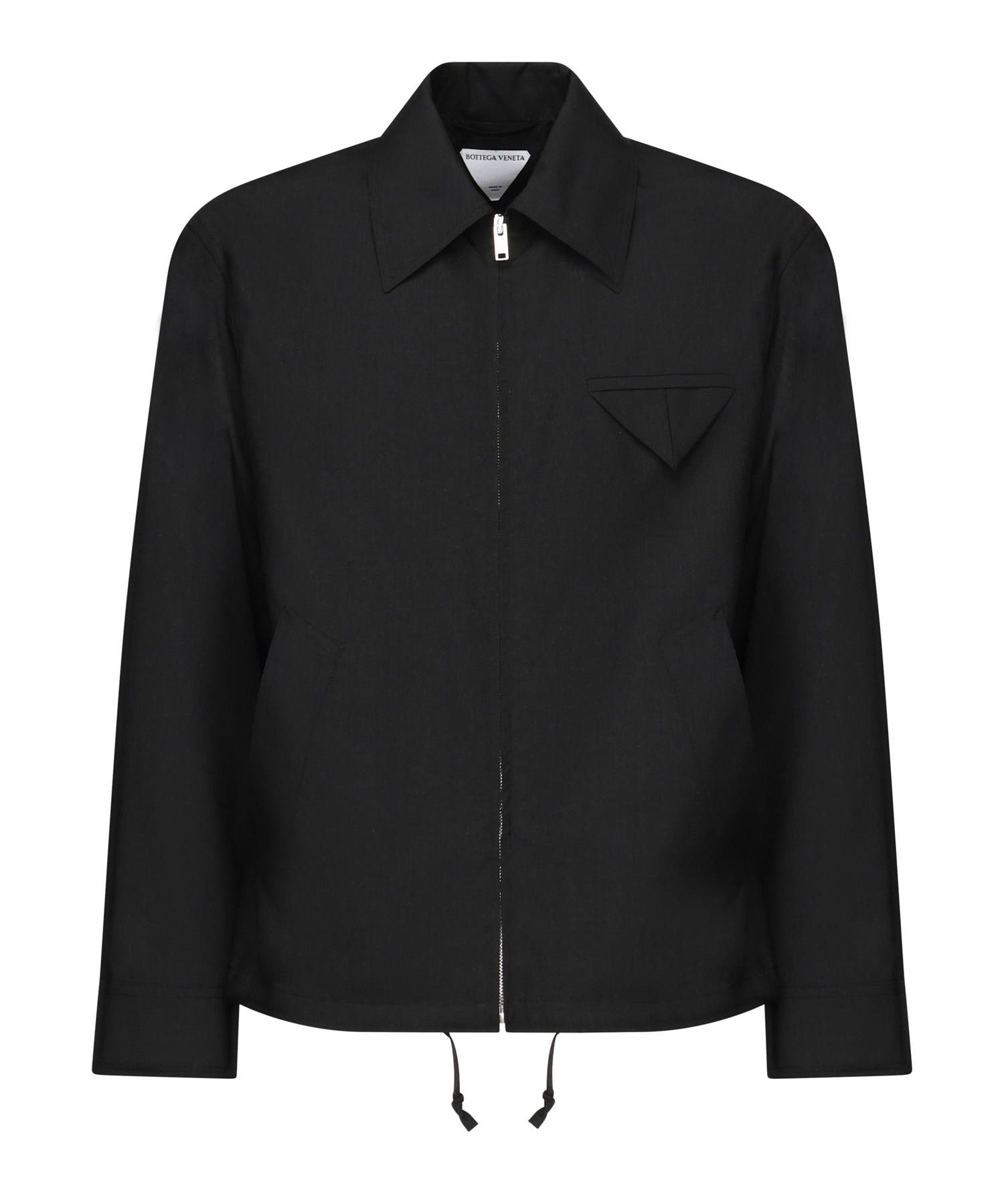 Giacca stile kimono in lana sottile<BR/> 833836 V4XP01307 BOTTEGA VENETA 