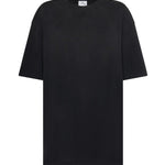 T-shirt in cotone con logo 126JTS237JS0273 9999 COURREGES 