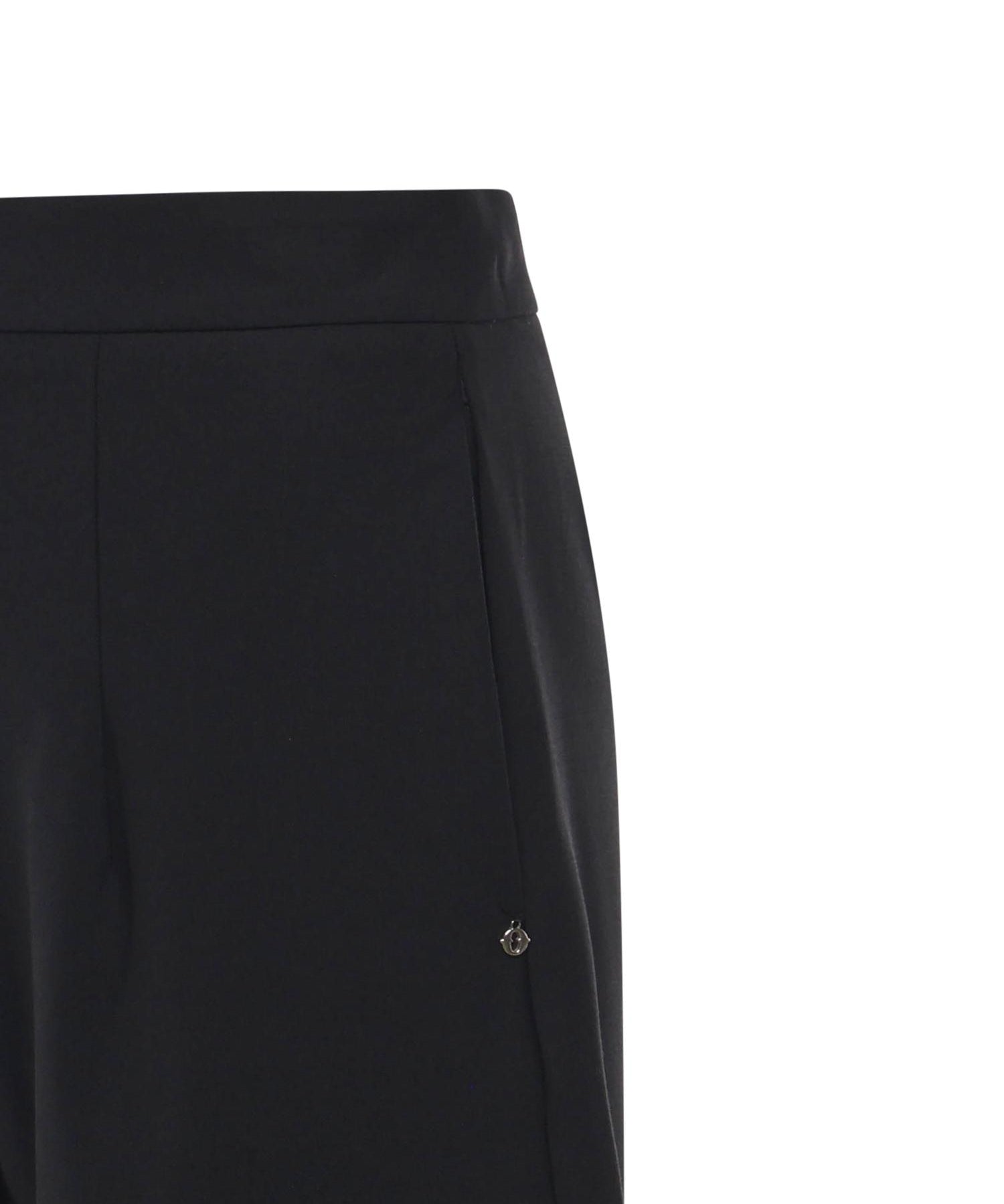 Pantalone balloon in misto lana DP9936 NERO OTTOD'AME 