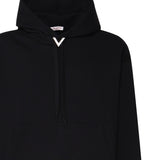 Felpa in cotone con cappuccio e coulisse 5V3MF25R ADJ0NO VALENTINO GARAVANI 