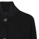 Cappotto lungo in panno double 105404 A1ZQZ99 PINKO 