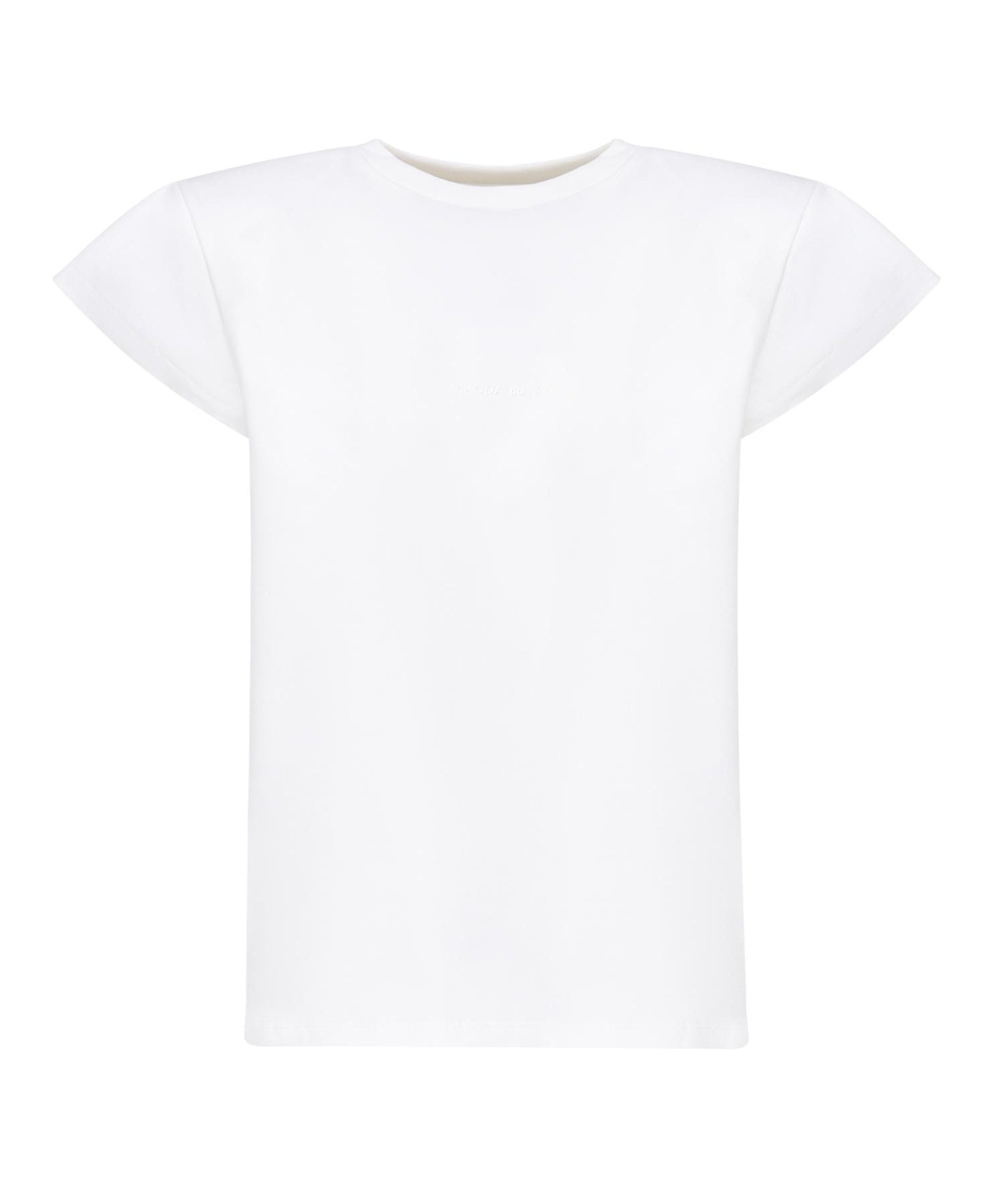T-shirt con spalle imbottite<BR/> 1667202007344  MAGDA BUTRYM 