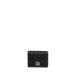 Portafoglio piccolo in nappa matelassé 5MV204 AFPPF0002 MIU MIU 