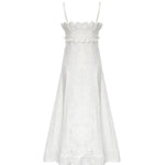 Abito midi in pizzo Sangallo A04451622 0002 ALBERTA FERRETTI 