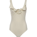 Costume da bagno con dettagli floreali 630426  MAGDA BUTRYM 