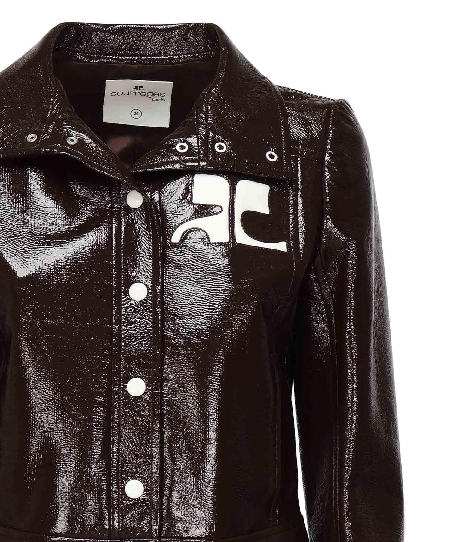 Giacca Reedition in vinile PERCBL005VY0014 4010 COURREGES 