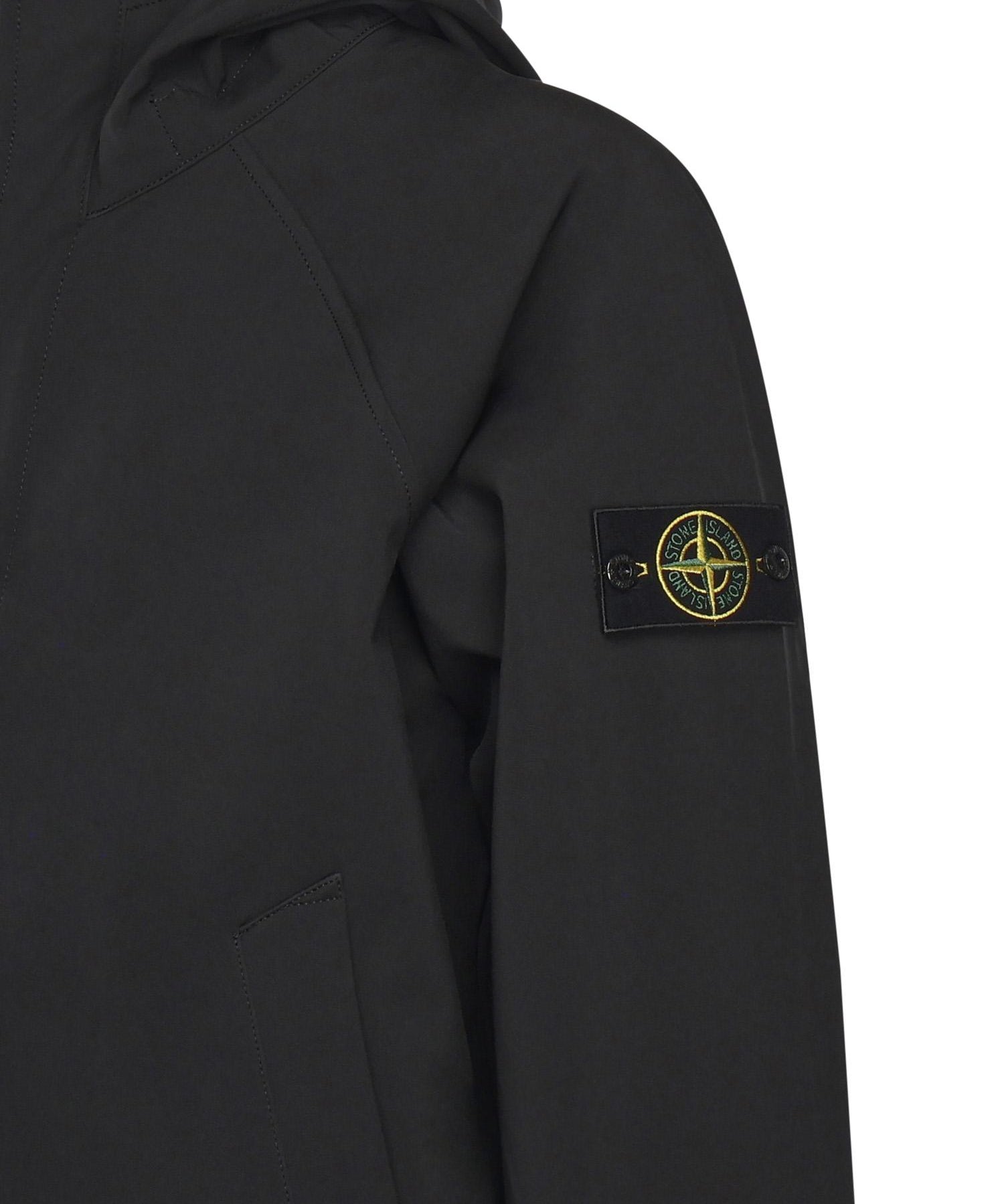 Parka con cappuccio e logo K2S15Q100010 S0B22V0029 STONE ISLAND 