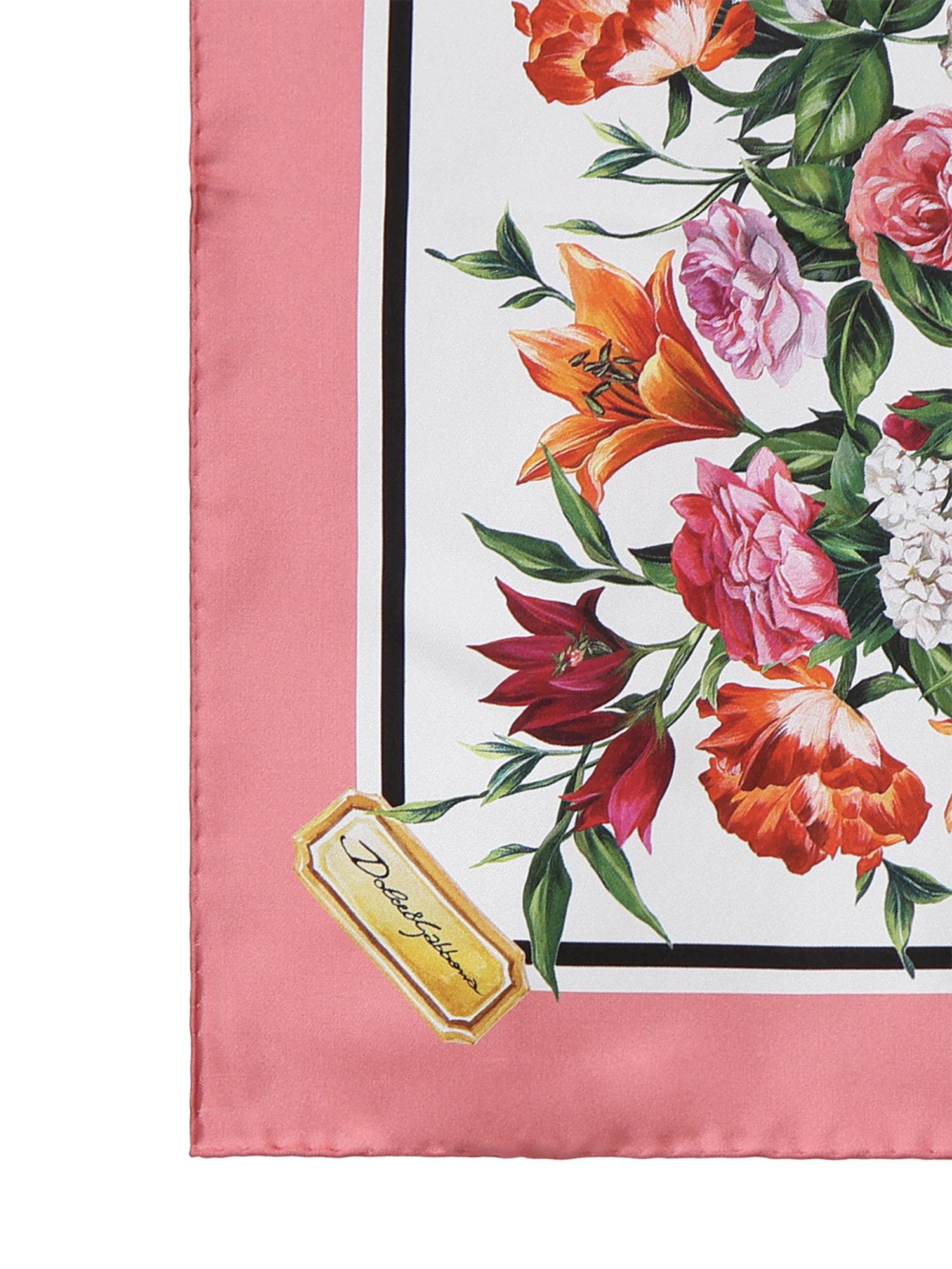 Foulard in twill di seta FN090R GDC7AHA5QX DOLCE & GABBANA 