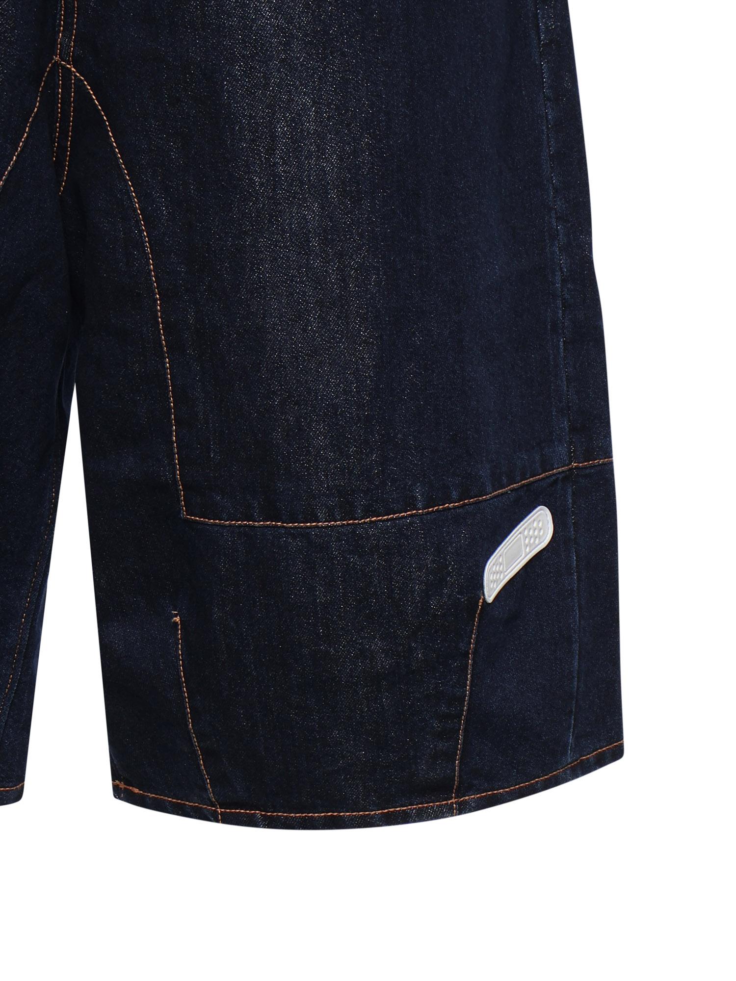 Short Positano in denim DFM03043DF201SILVE SILVE SILVE PDF CHANNEL 