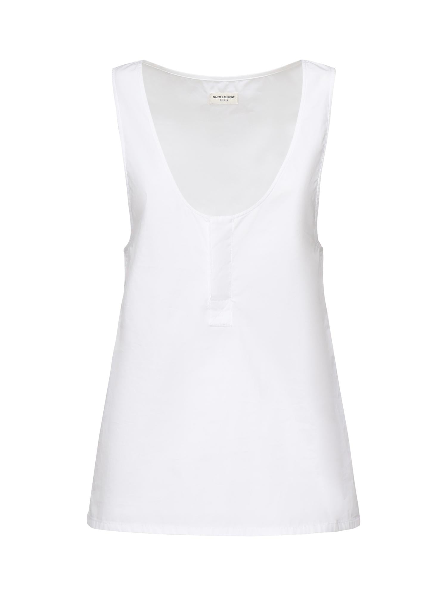 Tank top Henley 790074 Y227W9000 SAINT LAURENT 