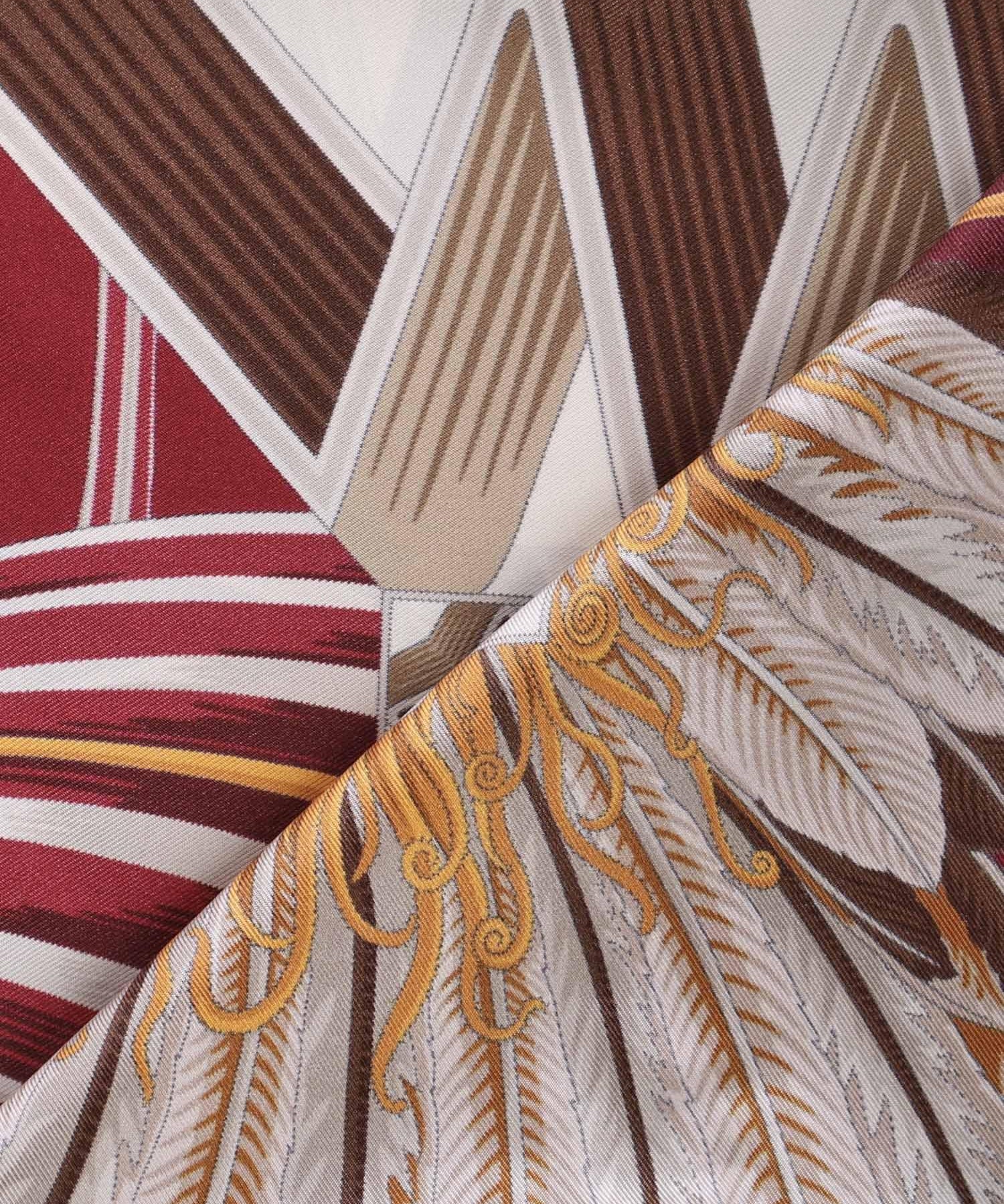 Foulard in seta con stampa 310216 787765007 FERRAGAMO 