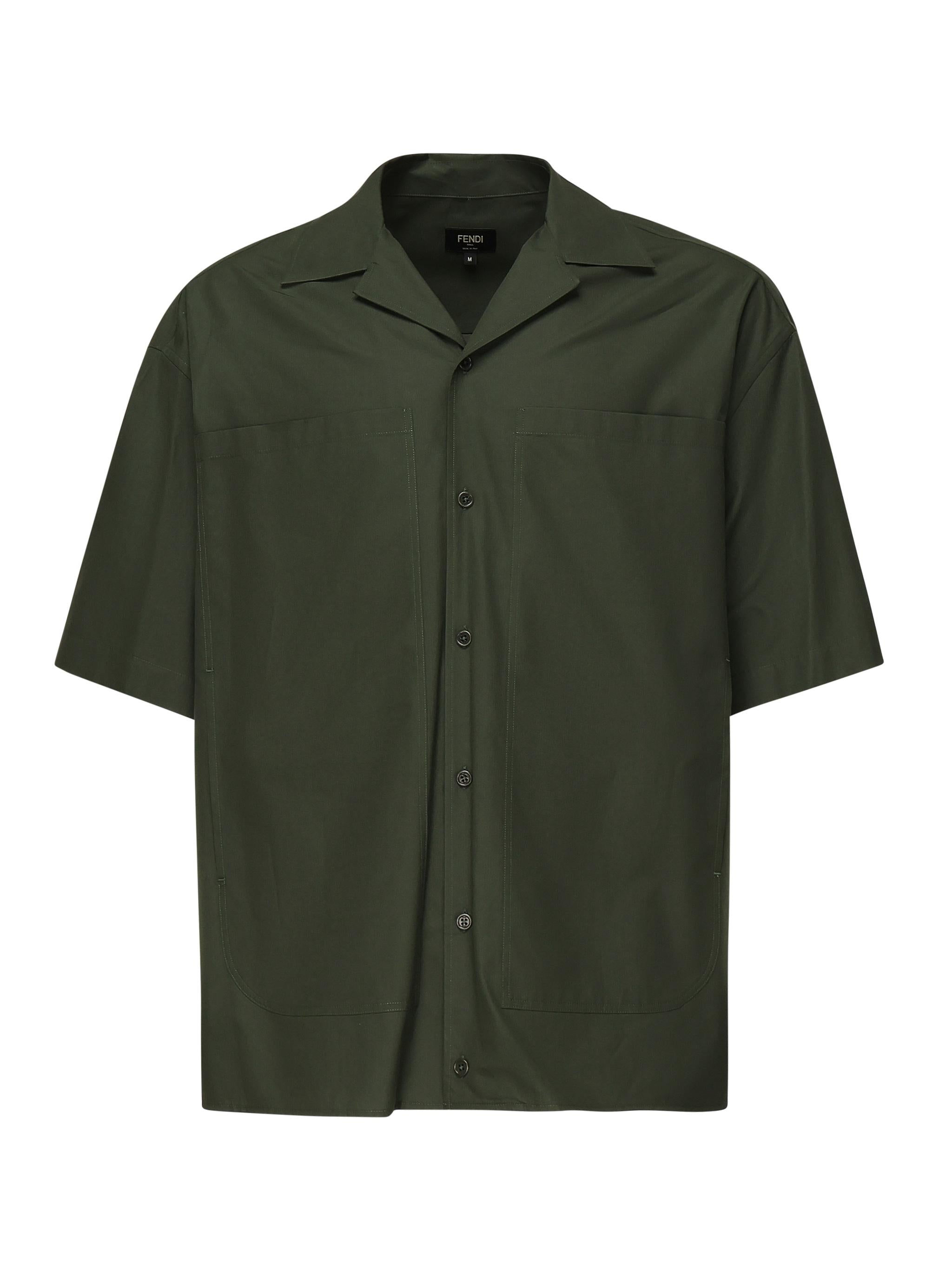 Camicia Bowling in cotone FS1307 AU6XF083B FENDI 