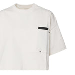 T-shirt crop top in cotone 796160 VKLZ02679 BOTTEGA VENETA 