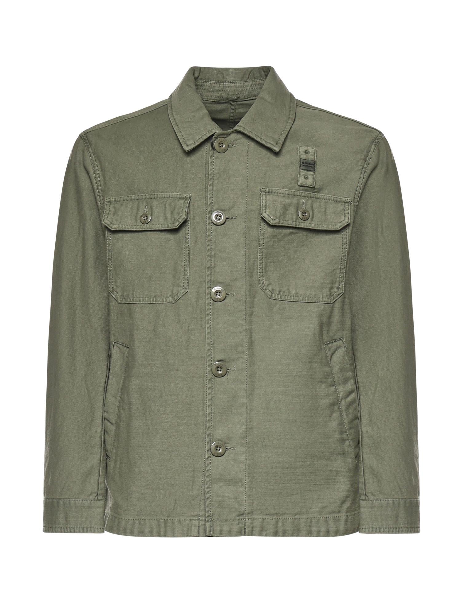 Overshirt in cotone con logo 26SBLUC04118 007452694 BLAUER 