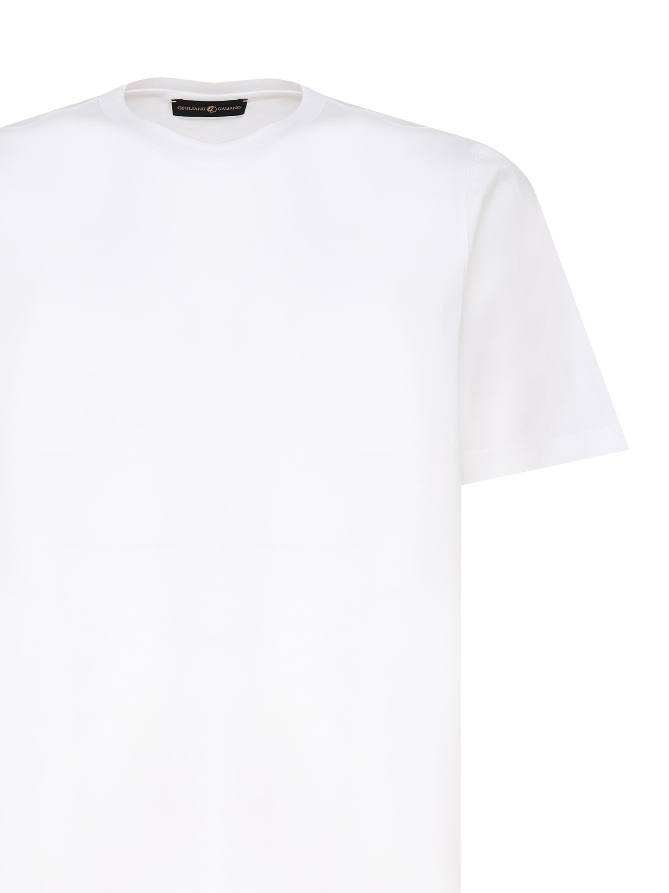 T-shirt in puro cotone 60133 74002001 GALIANO 