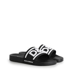 Slide beachwear in gomma con logo CS2072 AQ85889690 DOLCE & GABBANA 