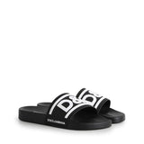 Slide beachwear in gomma con logo CS2072 AQ85889690 DOLCE & GABBANA 