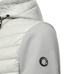 Giubbino con cappuccio e logo MK9940039 MASTICE MARKUP 