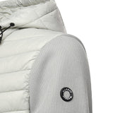 Giubbino con cappuccio e logo MK9940039 MASTICE MARKUP 