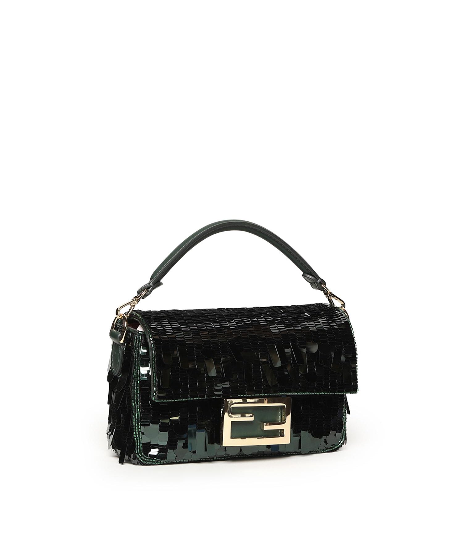 Borsa Baguette® Mini con paillettes 8BS017 AMP0F1TV5 FENDI 