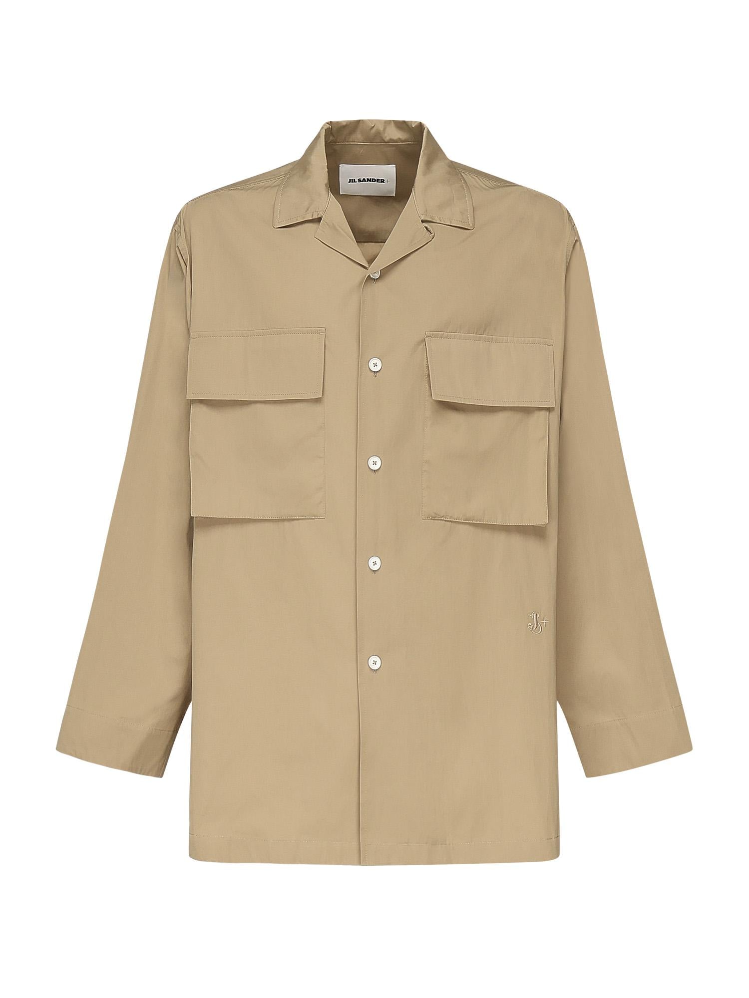 Camicia in popeline di cotone J47DL0167 J45292235 JIL SANDER 