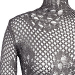 Abito in maglia stramata DA564 M01043D961 DONDUP 