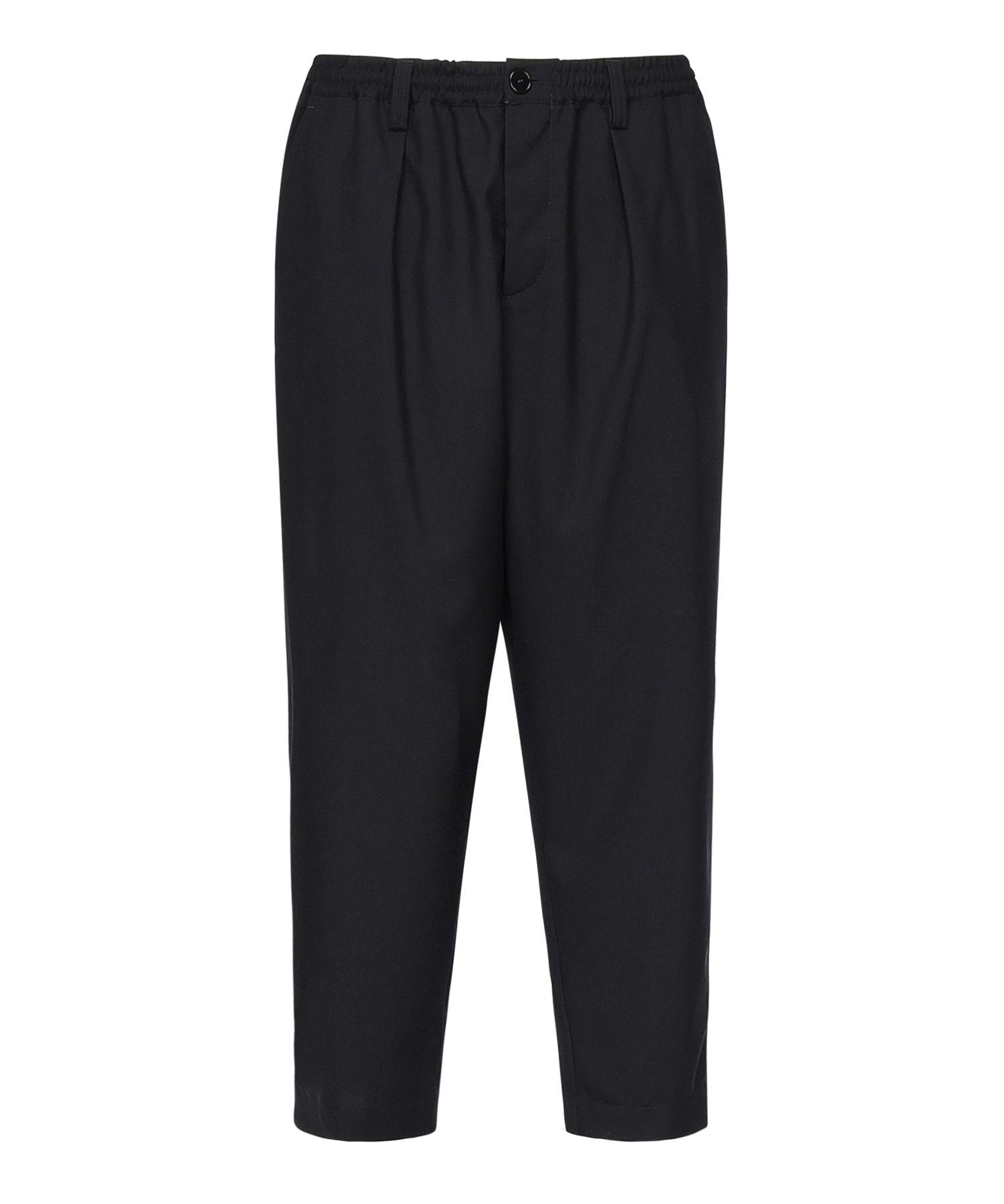 Pantaloni crop in fresco lana PUMU0017U1 TW83900B99 MARNI 